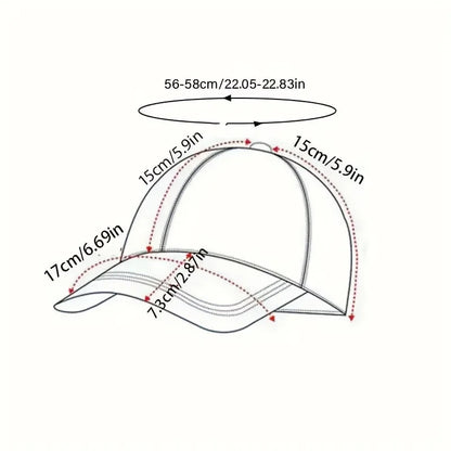 Spring and summer lightweight baseball cap
