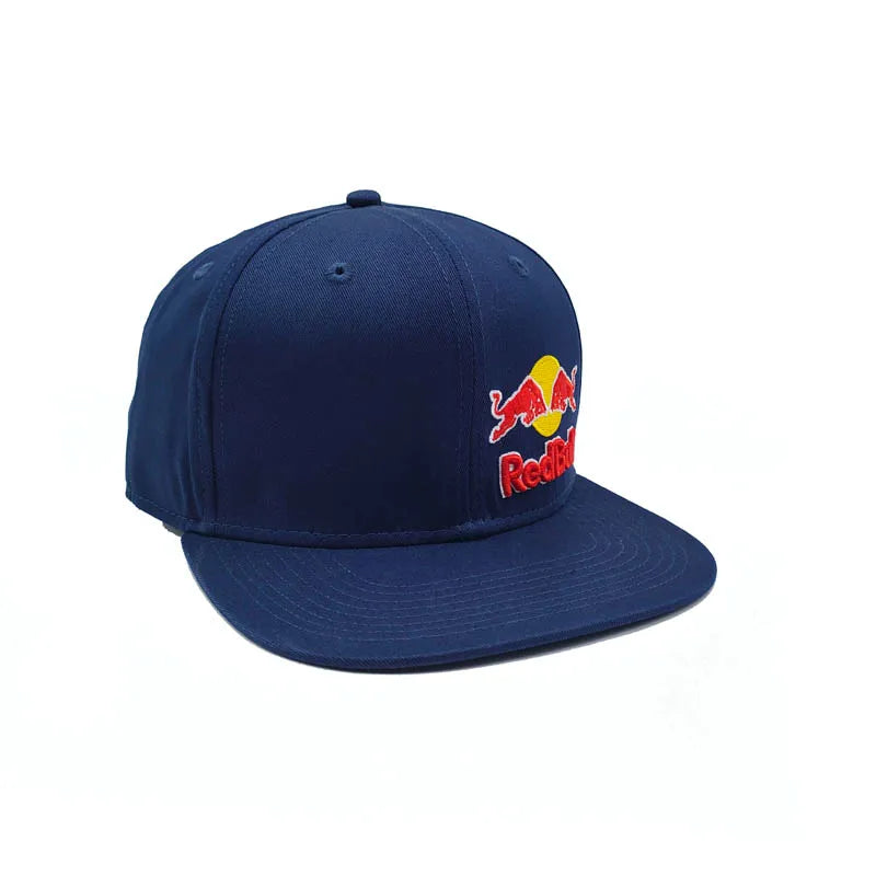 High Quality Red Bull Flat Brim Baseball Cap