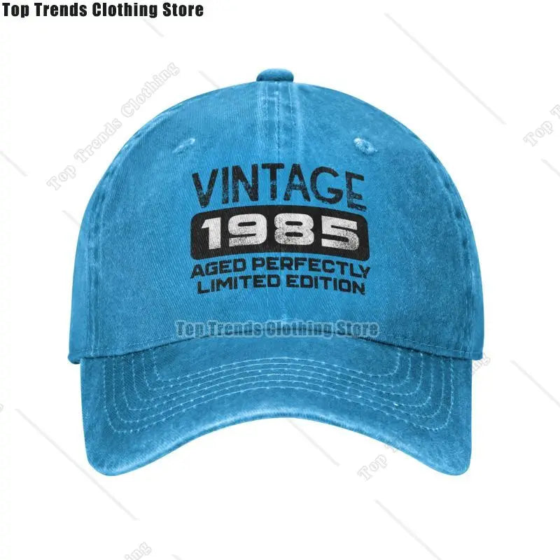 Birthday Gift Vintage 1985 Aged Perfectly Limited Edition Baseball Cap