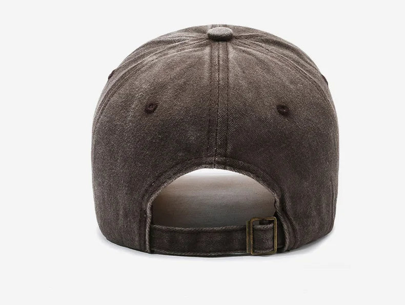 Unisex Sporty Cotton Washed Baseball Cap