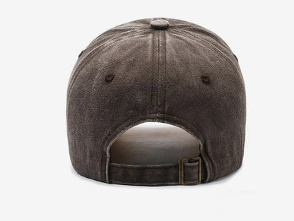 Unisex Sporty Cotton Washed Baseball Cap