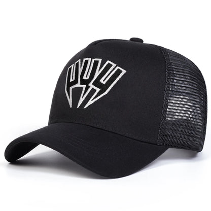 Unisex UUU Letter Embroidery Baseball Net Caps