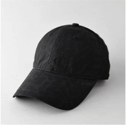 2025 New leopard print quick dry baseball cap
