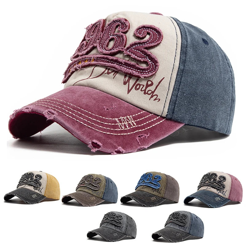 Fashion Vintage Washed Cotton Baseball Cap
