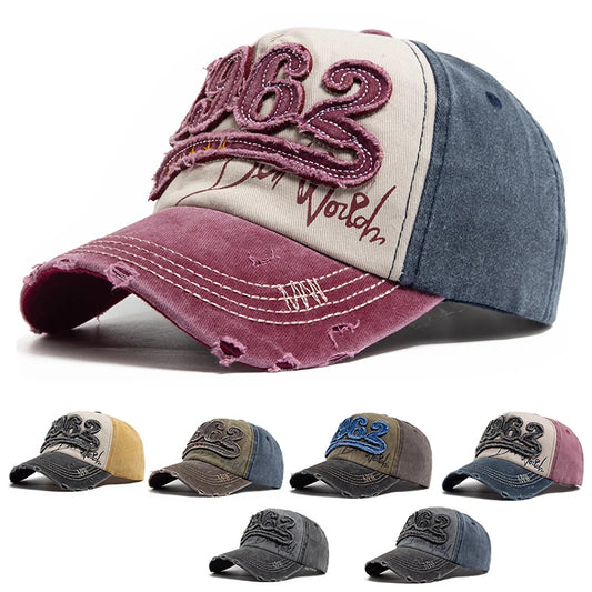 Fashion Vintage Washed Cotton Baseball Cap