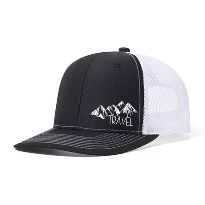 Spring summer Luxury Peak TRAVEL Curved Adult Baseball Cap