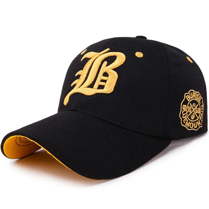 fashionable embroidered baseball cap