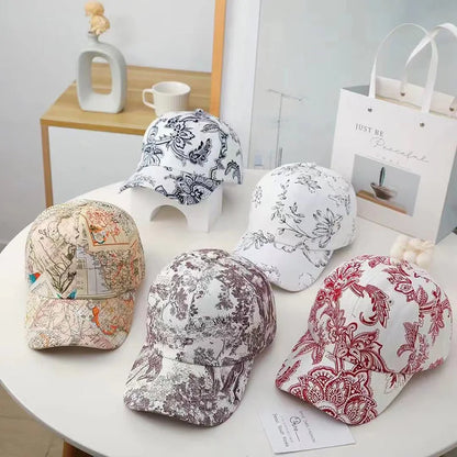 Spring/Summer Fashion Print Baseball Hat