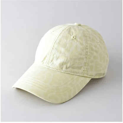 2025 New leopard print quick dry baseball cap