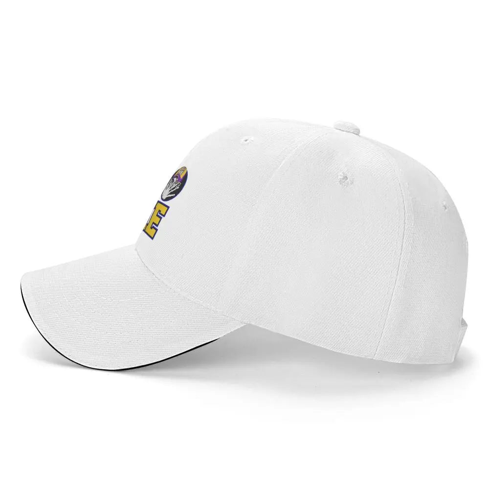 Yellow Wrestling john Cena White Custom Baseball Caps