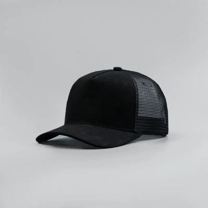 Leather Label Custom Logo Five-panel Suede Baseball Cap