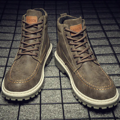 Men's DIY Flat Snow Shoes - Fashionable Winter Style