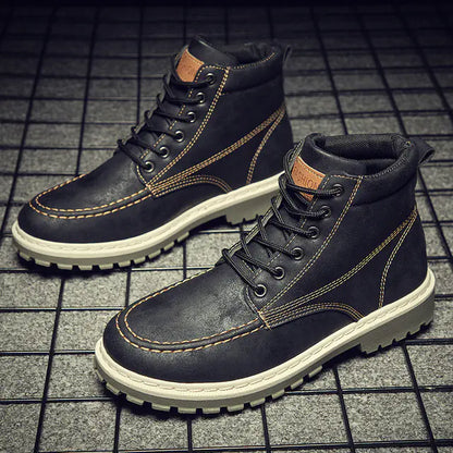 Men's DIY Flat Snow Shoes - Fashionable Winter Style