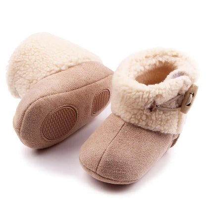Winter Baby Walker Shoes with Buckle - Wholesale