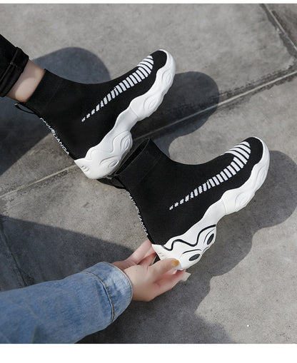 Korean Style Couple Casual Sports Shoes for Winter