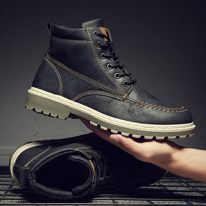 Men's DIY Flat Snow Shoes - Fashionable Winter Style