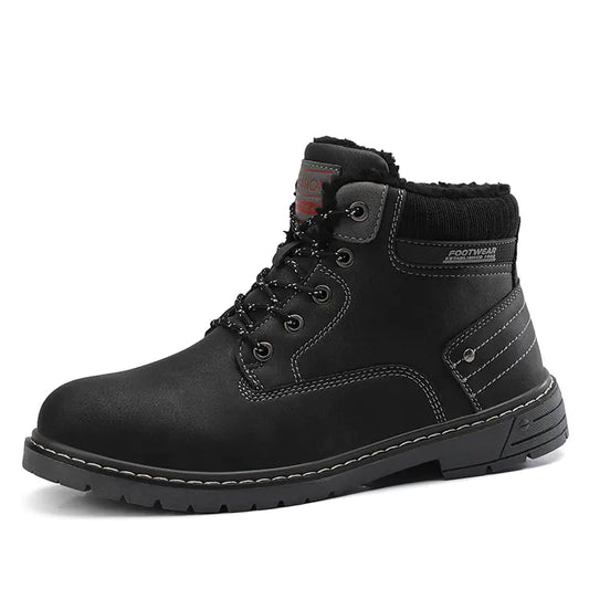Men's Winter Martin Boots - Warm Cotton Snow Shoes