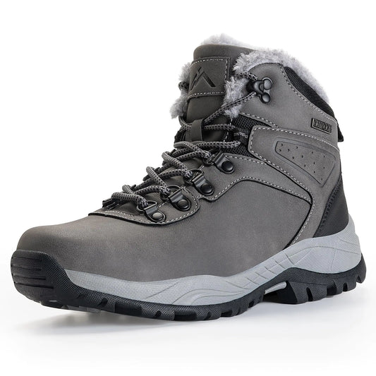 CC-Los Waterproof Winter Snow Boots for Women – Warm Outdoor Hiking Booties Ladies Work Shoes