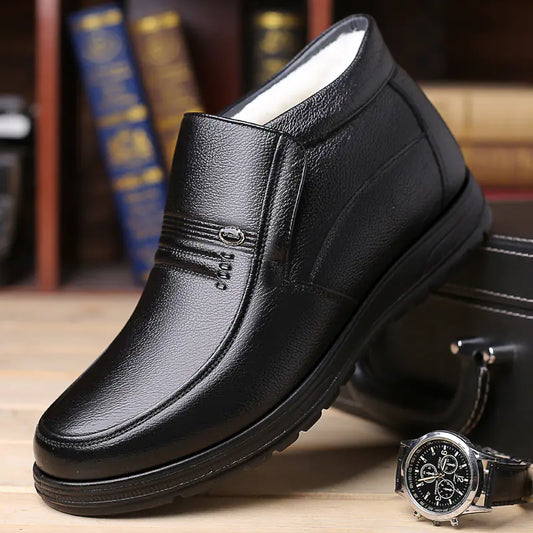 Winter High-Top Velvet Men's Shoes