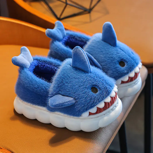 Winter Cute Cartoon Fluffy Thick Bottom Shoes