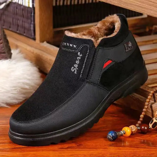 Beijing Style Winter Cotton Shoes for Men